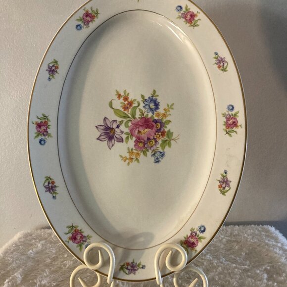 Royal Jackson "Deanna" 15" Oval Platter - Picture 2 of 4